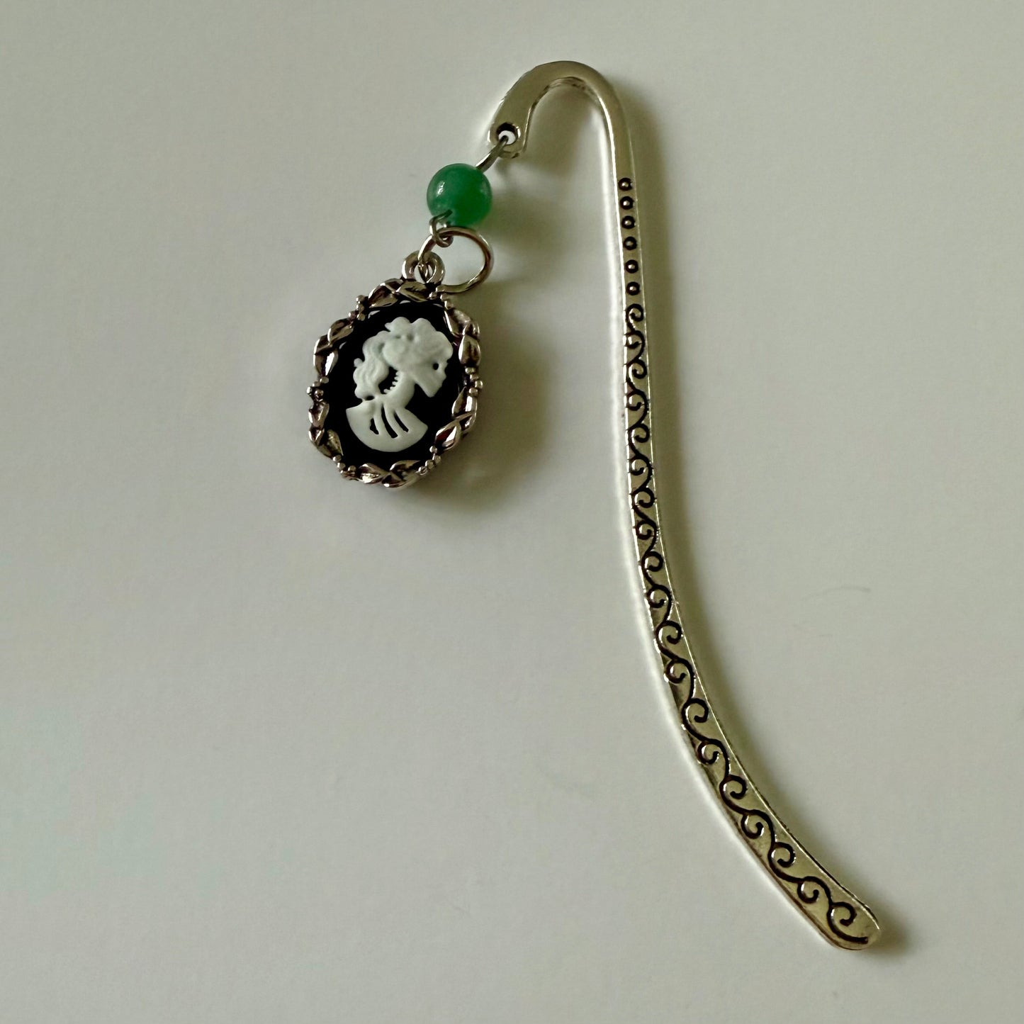 Mini Book Hook - SKELETON SILHOUETTE