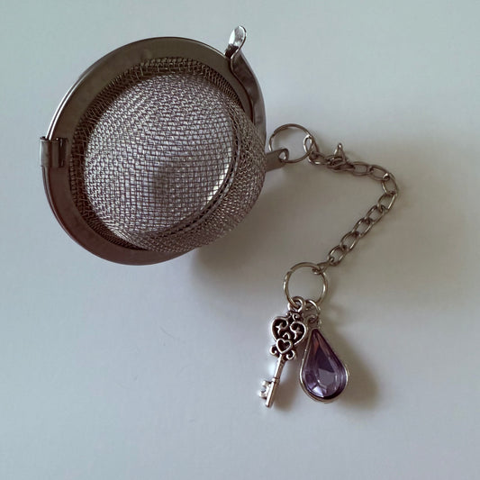 Loose Leaf Tea Steeper - KEY/GEM (Purple)