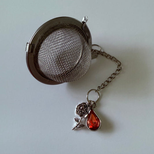Loose Leaf Tea Steeper - ROSE/GEM (Blood Orange)