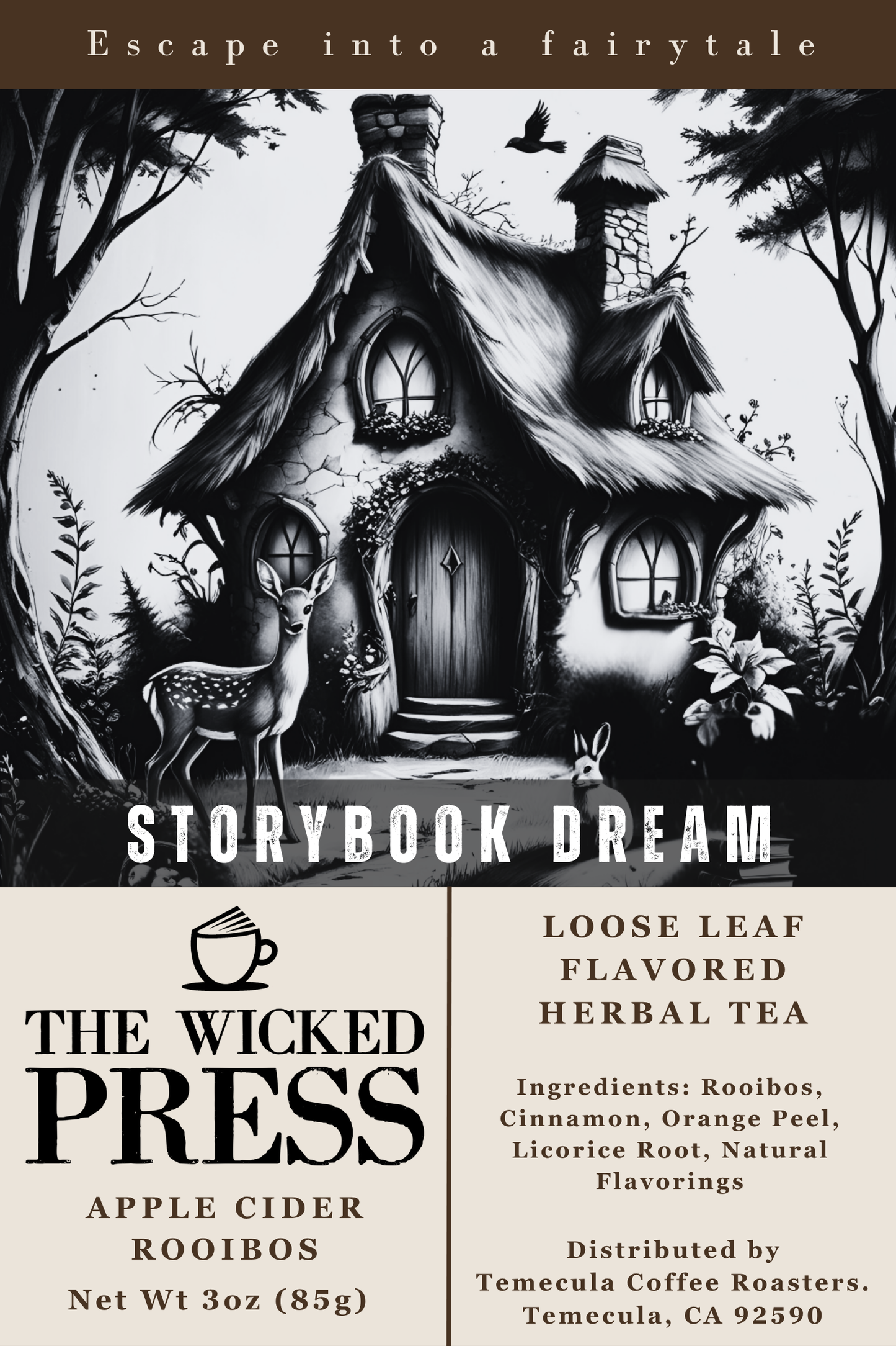 STORYBOOK DREAM – Apple Cider Rooibos – Tea (Caffeine Free)