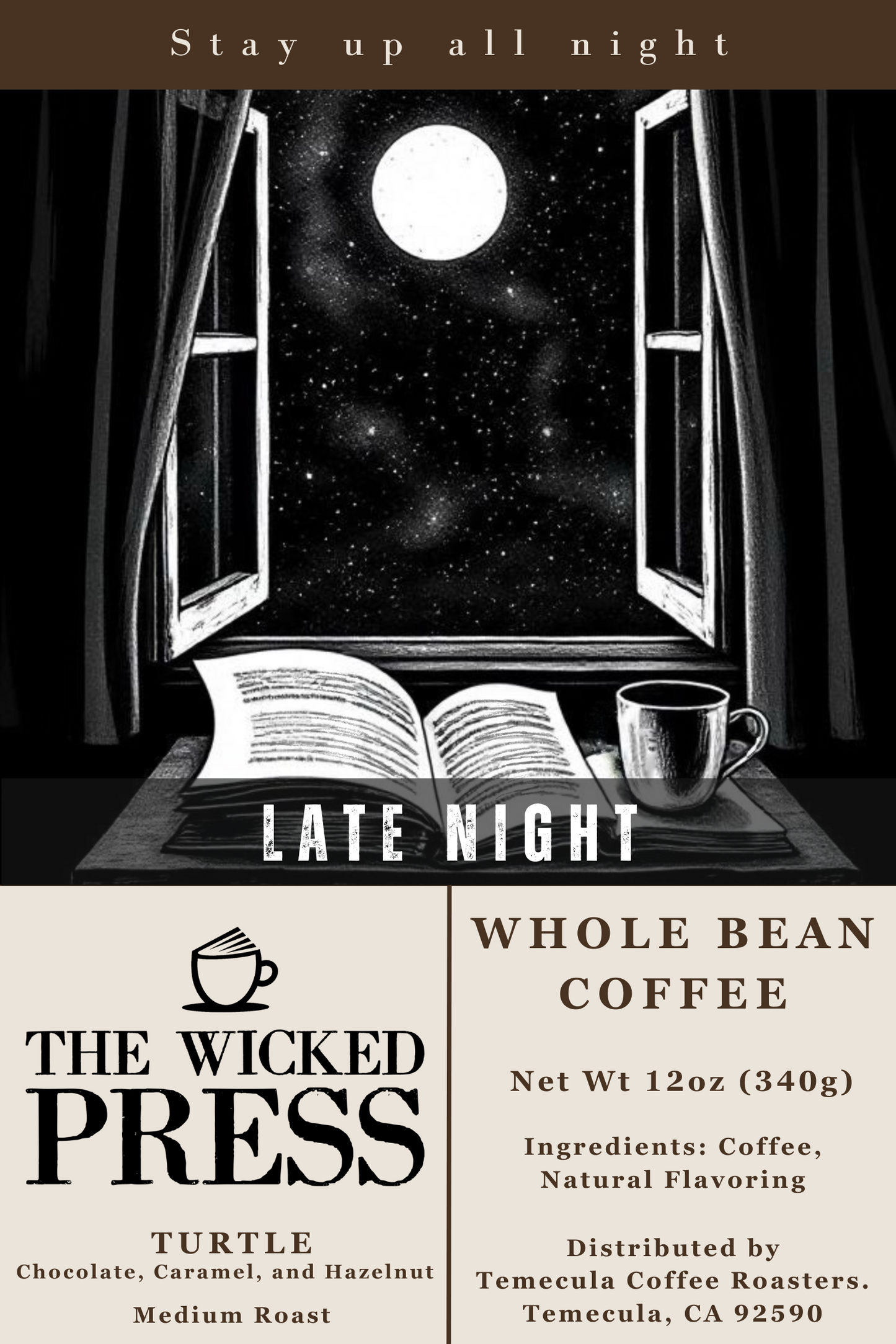 LATE NIGHT - Turtle - Whole Bean