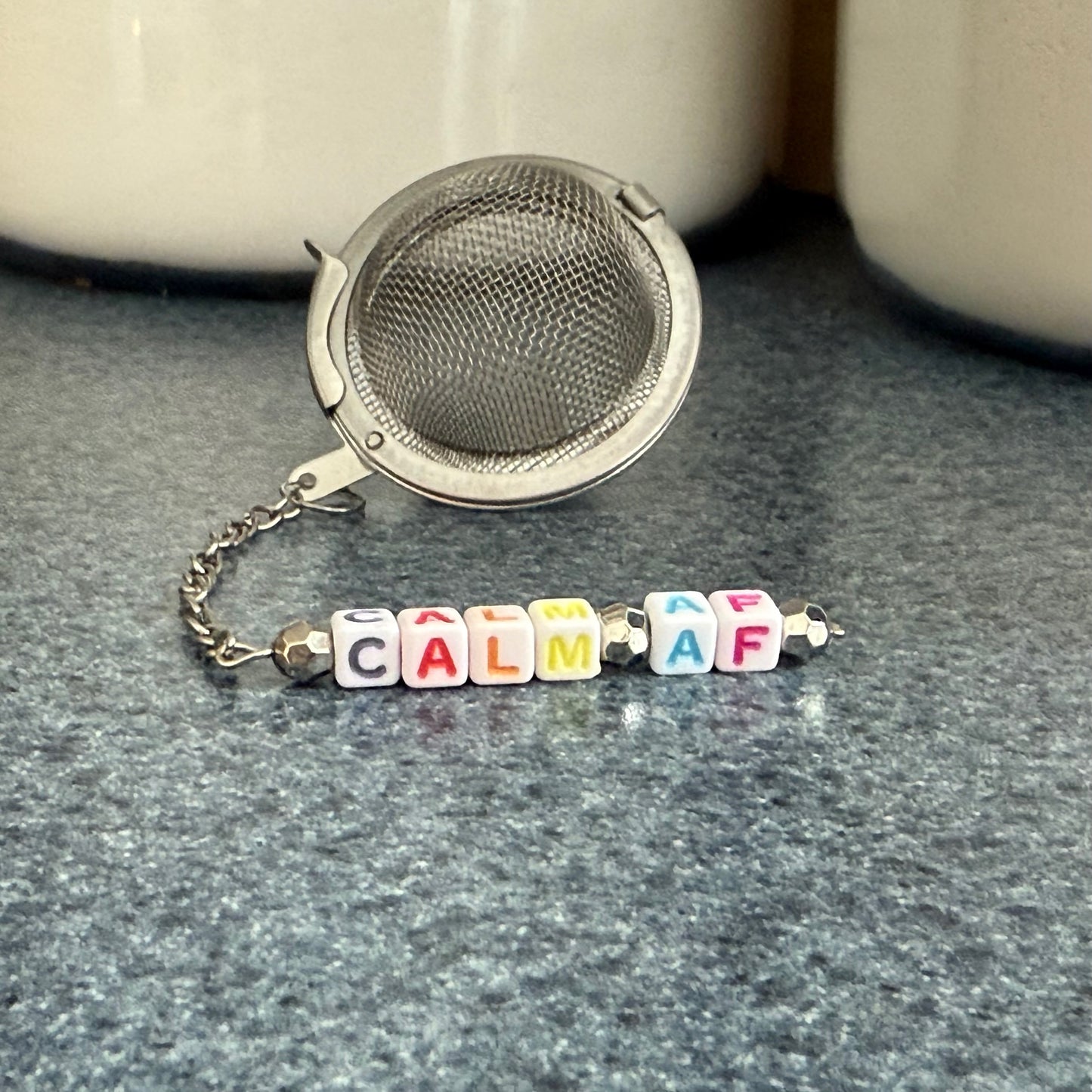 Loose Leaf Tea Steeper - BEADS (Calm AF)