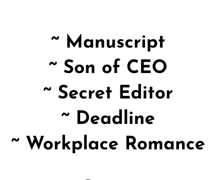 Blind Date with a Book - ROMANCE