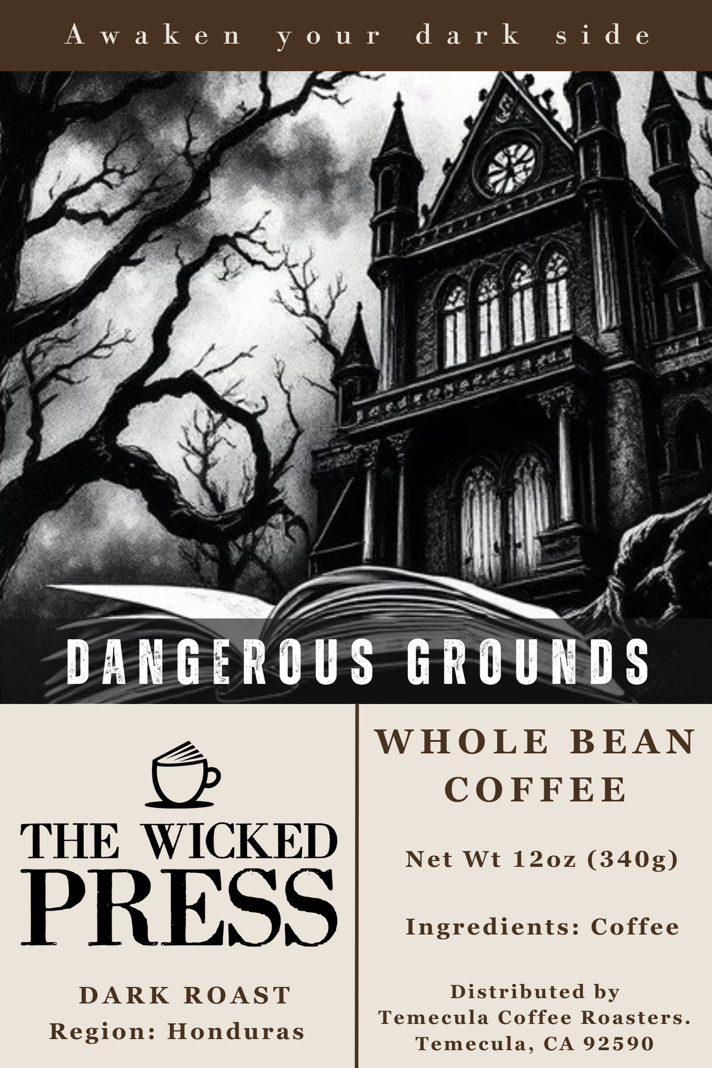 DANGEROUS GROUNDS - Dark - Whole Bean