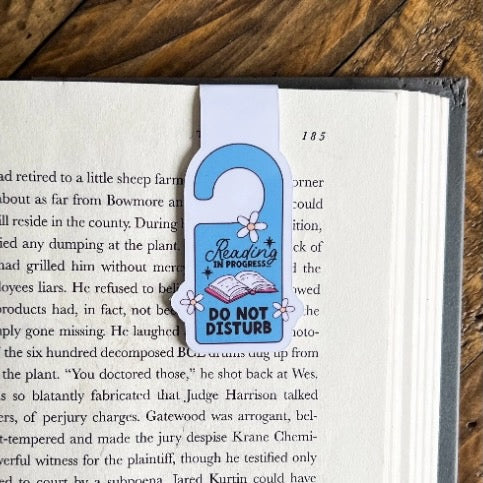 Magnetic Bookmark - DO NOT DISTURB