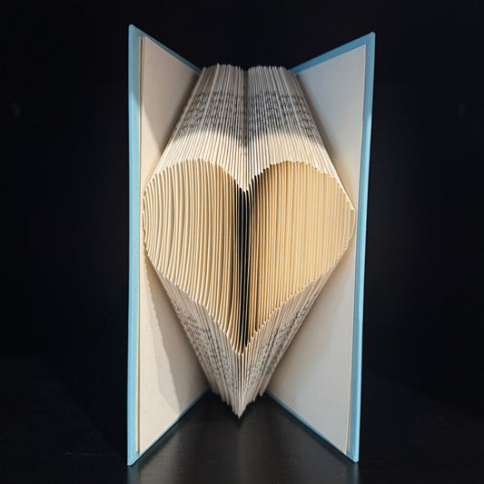 Book Art - SOLID HEART