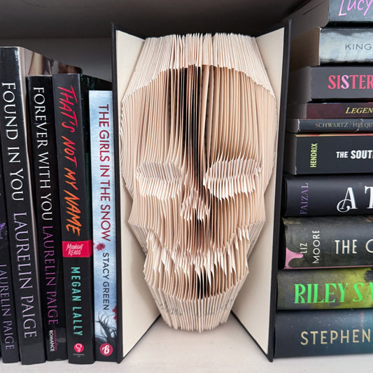 Book Art - SKULL