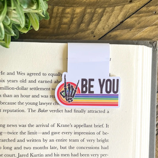 Magnetic Bookmark - BE YOU RAINBOW