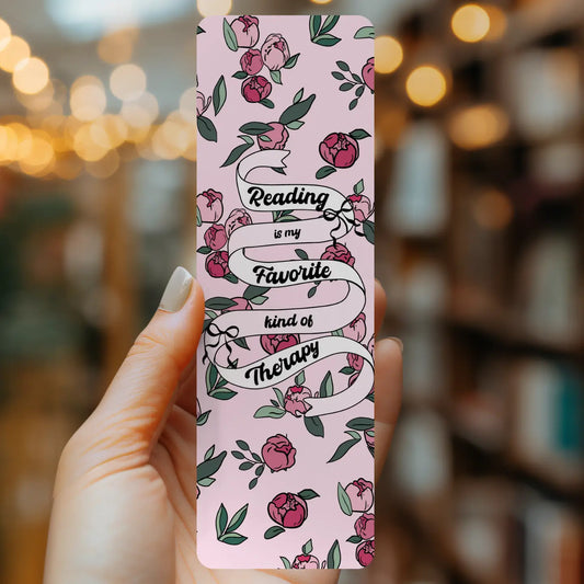 Bookmark - Reading is My Therapy