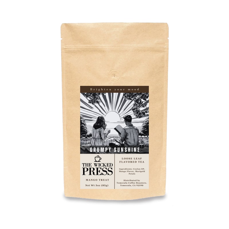 Grumpy For Tea GRUMPY SUNSHINE - Mango Treat - Tea – The Wicked Press