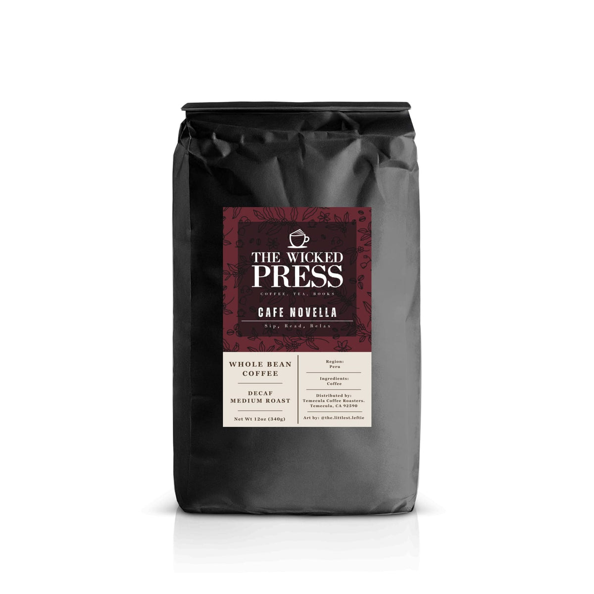 CAFE NOVELLA - Medium Decaf - Whole Bean